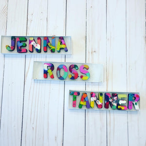 Custom Name Crayons