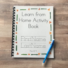 Load image into Gallery viewer, Learn From Home Activity Book - Pre-K 4