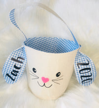 Load image into Gallery viewer, Fabric Bunny Ear Baskets