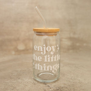 Positive Vibes Beer Can Glasses